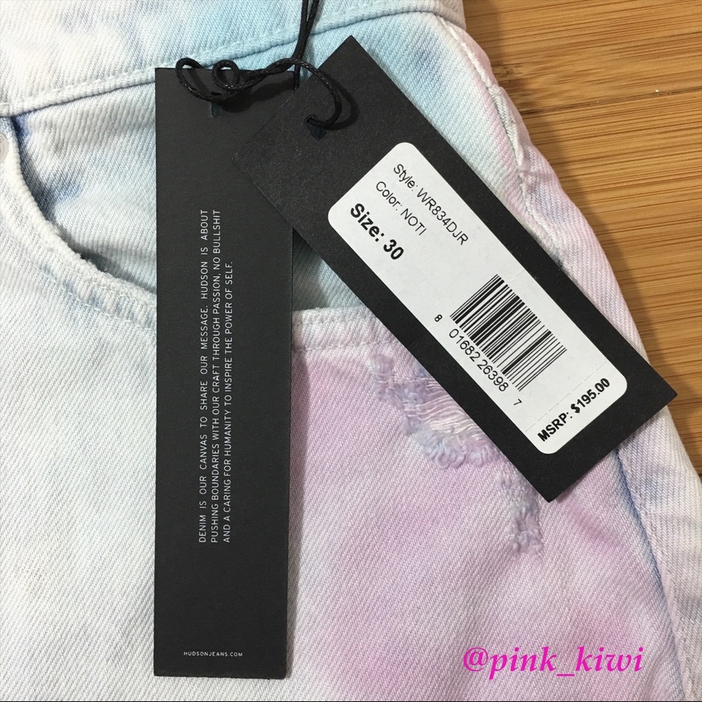 Hudson Jeans The Viper Tie Dye Mini Skirt - Picture 8 of 9